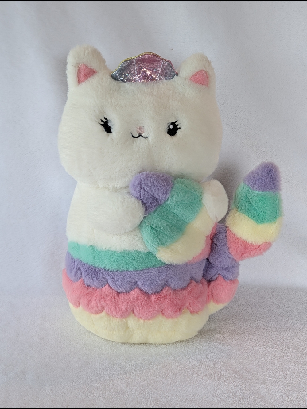 FAO Schwarz Musical Light-Up Plush Mermaid Cat